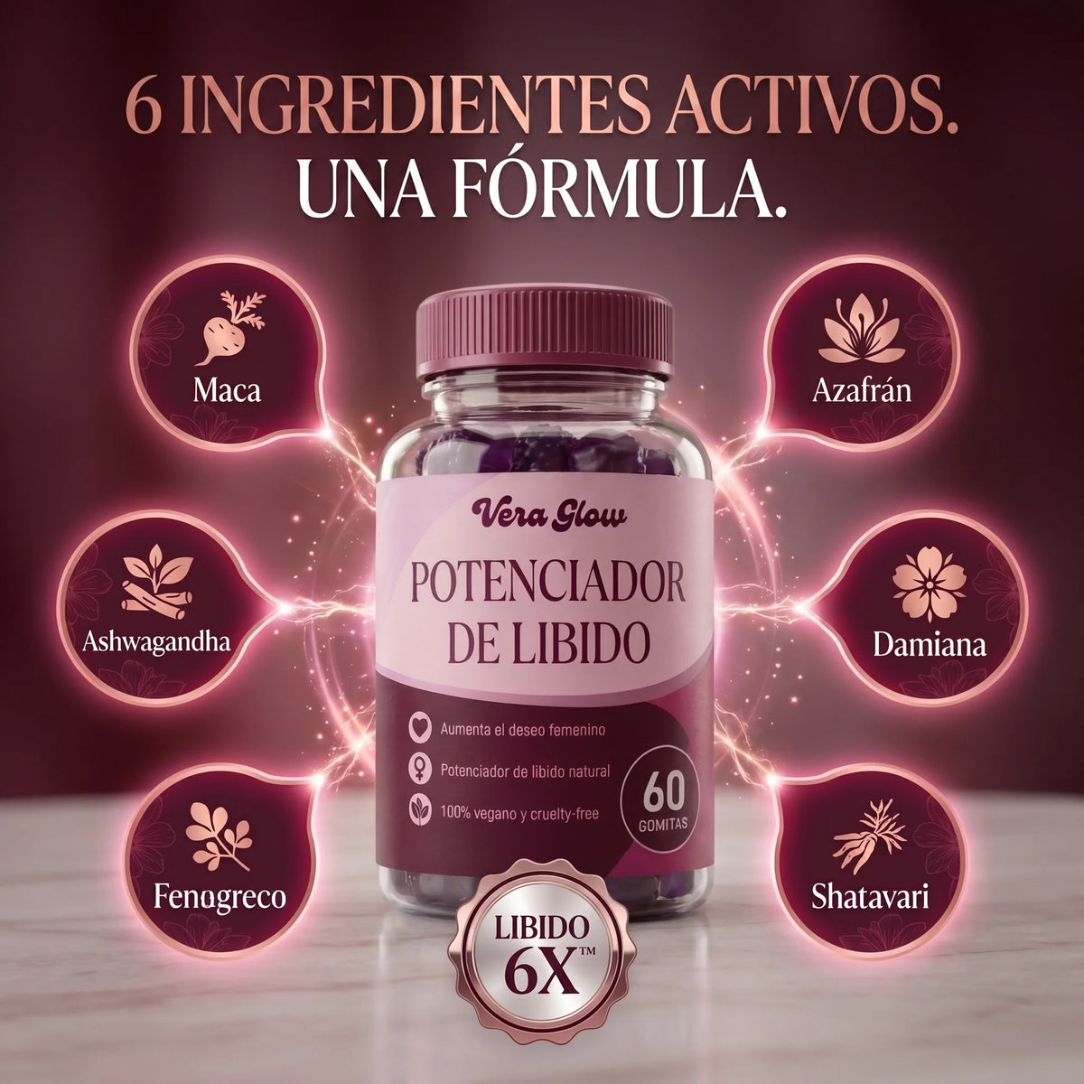 Potenciador de Libido6X