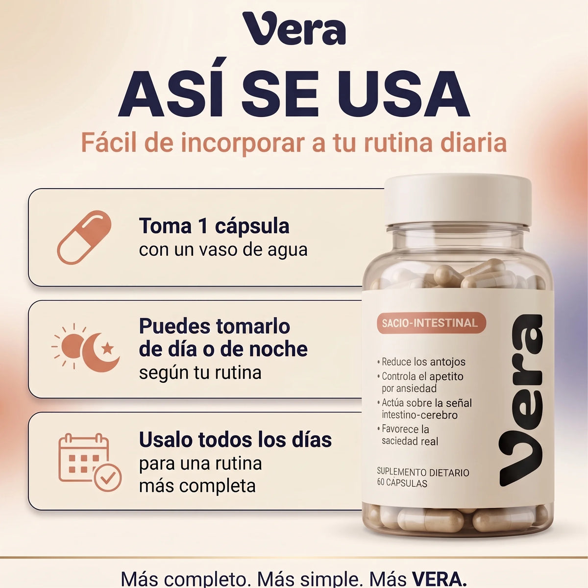 Vera - Control de Apetito y Antojos